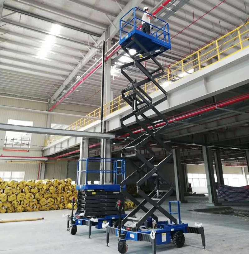 漳州助力行走剪叉式高空作业平台